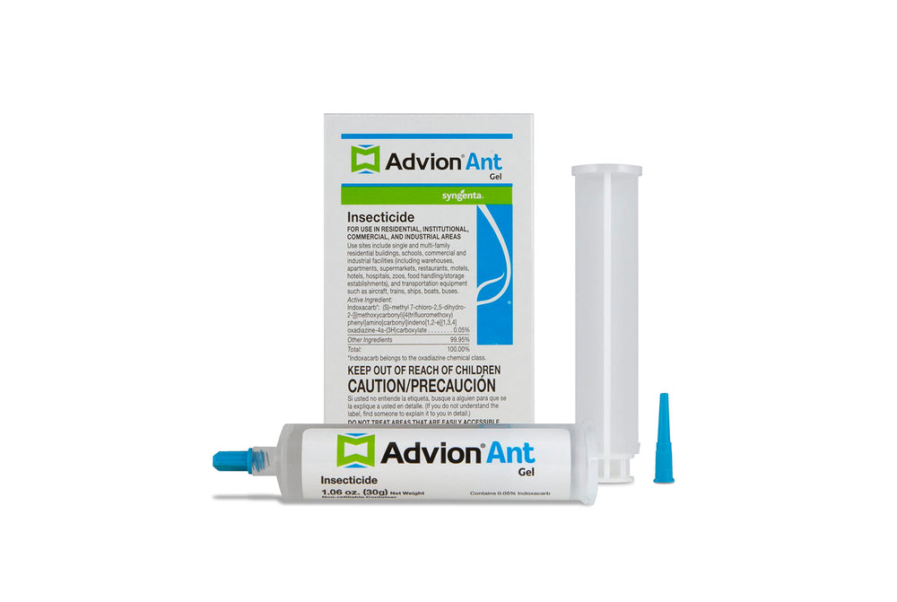 Syngenta Advion Ant Gel close-up of syringe