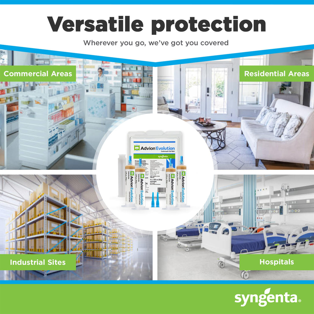 Syngenta Cockroach Gel Bait in use in home setting