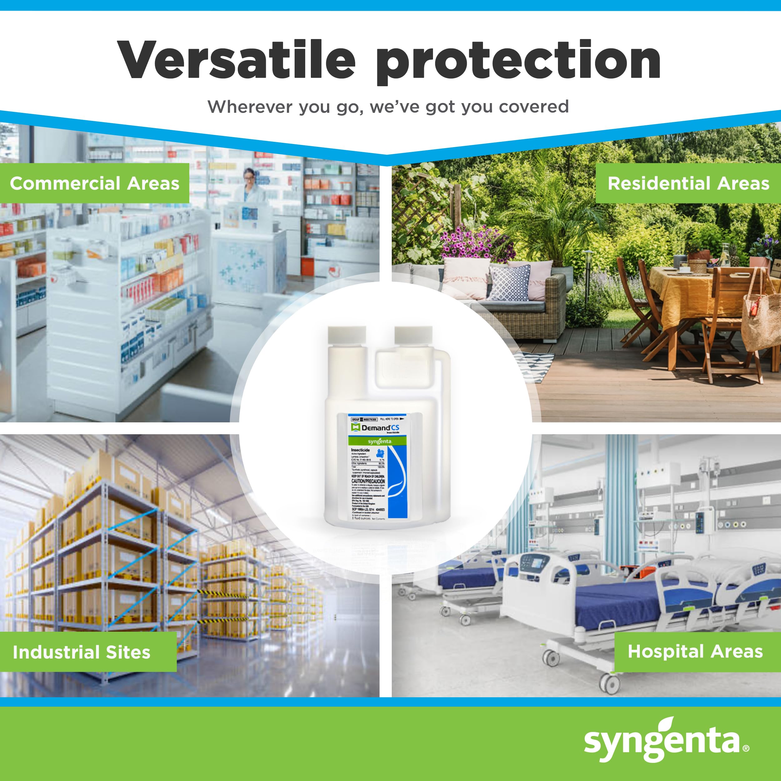 Syngenta Demand CS Insecticide showing active ingredient details