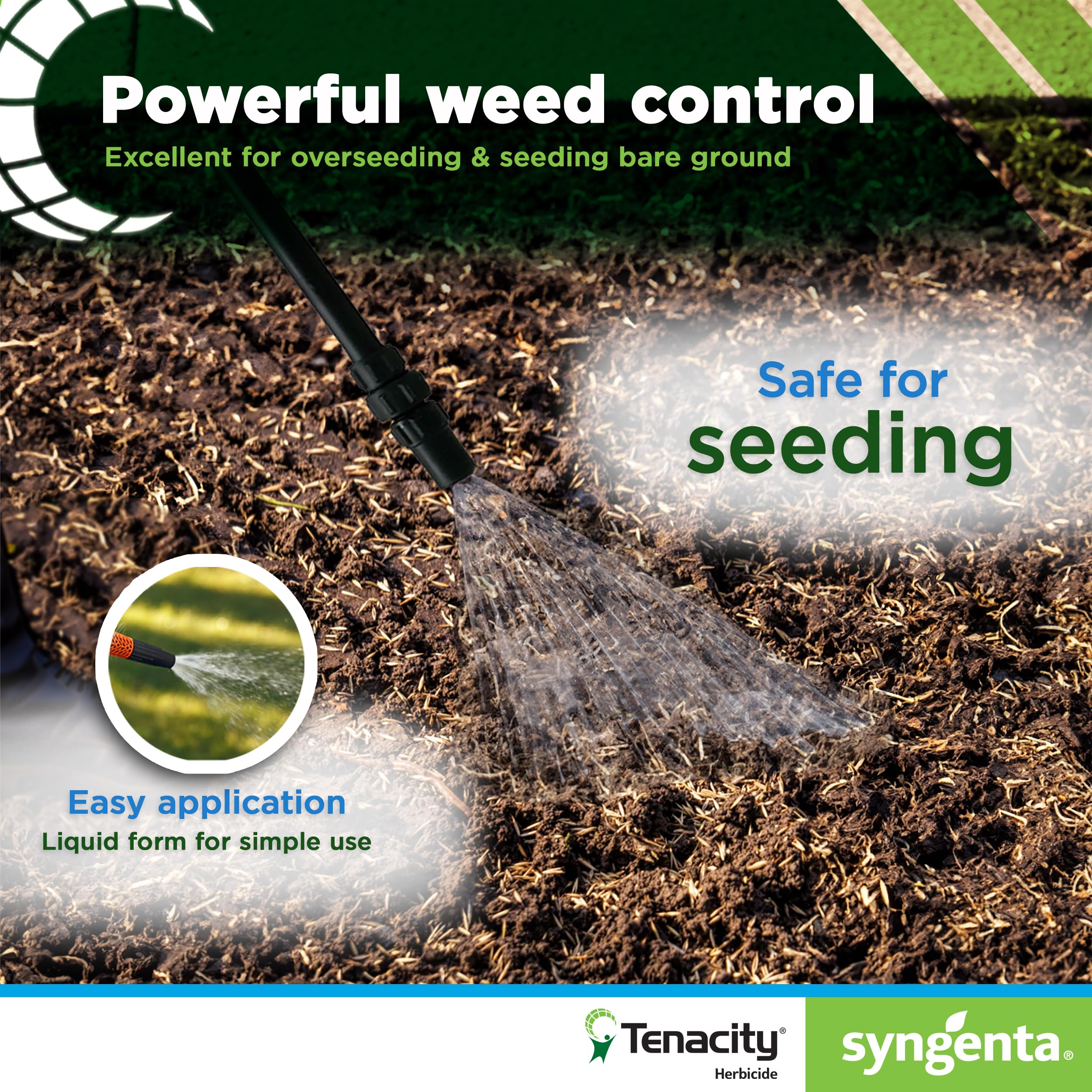 Syngenta Tenacity Turf Herbicide packaging