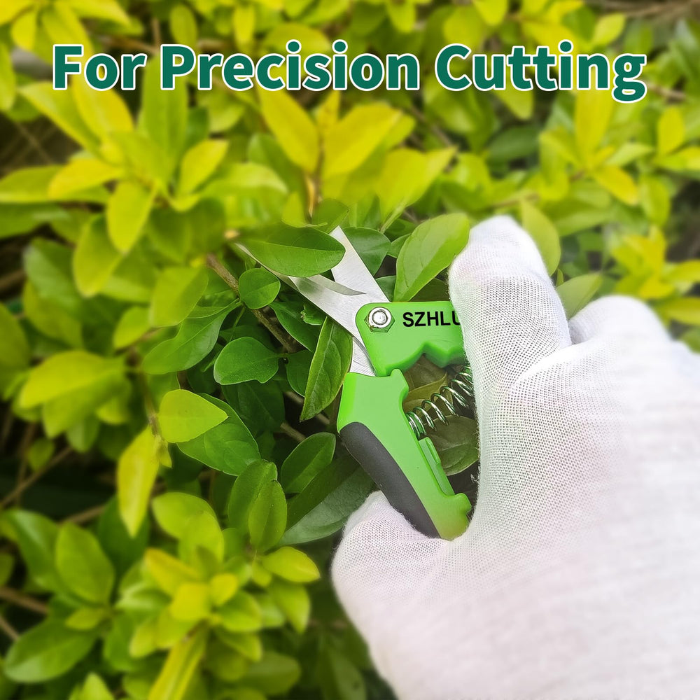 SZHLUX scissors packaging showing product details