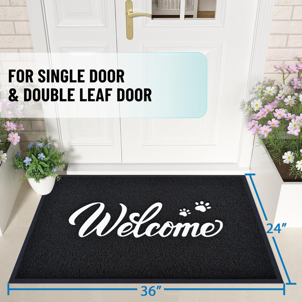 T.HENV Welcome Mat detail of bristle design