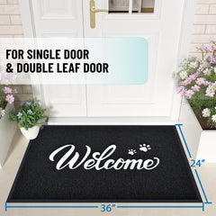 T.HENV Welcome Mat detail of bristle design