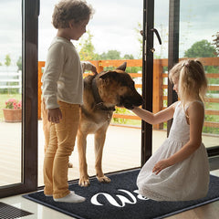 T.HENV Welcome Mat showing WELCOME imprint