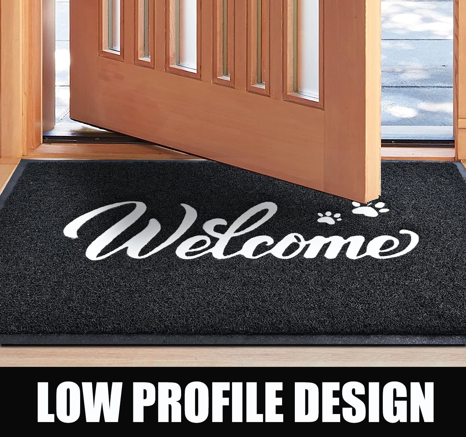 T.HENV Welcome Mat versatile use in entryway
