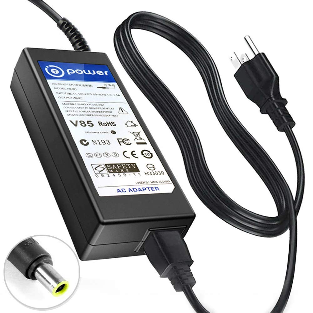 T POWER 16V Charger front view with 5-foot cable