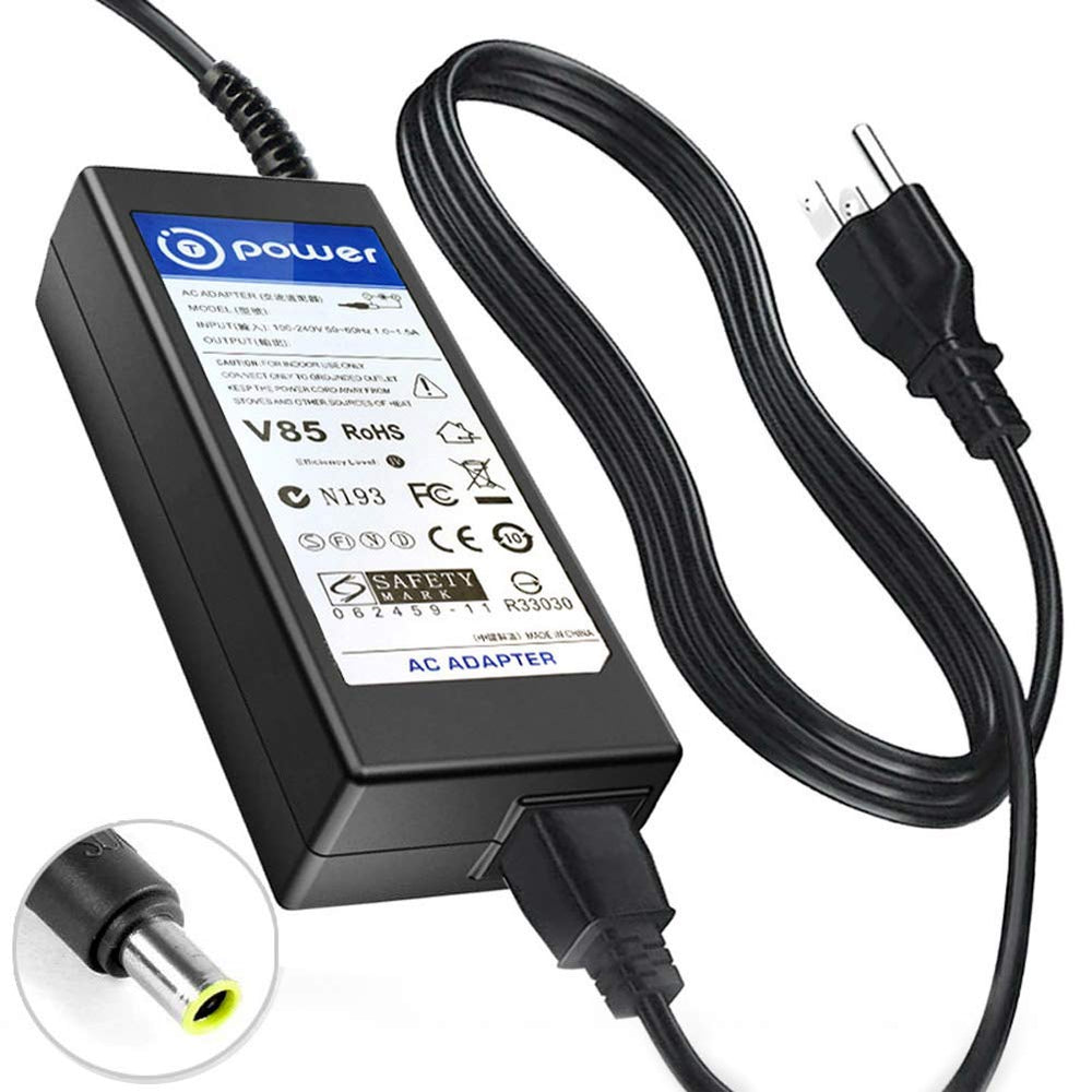 T POWER 16V Charger front view with 5-foot cable