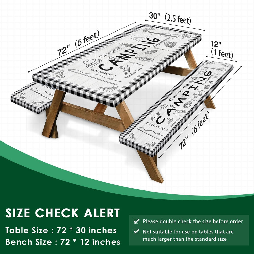 Table cover included in Britown Picnic Table Cover Set