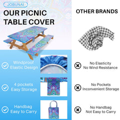 Table cover with side pockets from Jobunai