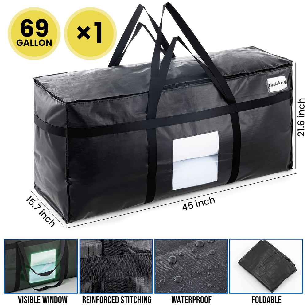 TAILI storage bag demonstrating durability with heavy items