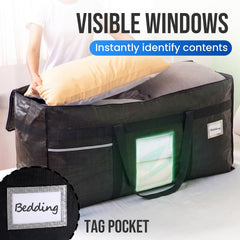 TAILI storage bag open showcasing large capacity