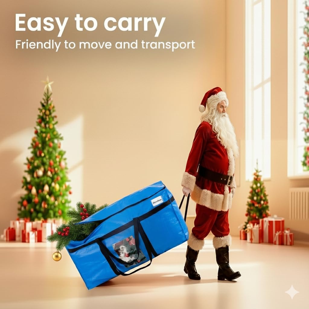 TAILI storage bag with transparent window and items inside