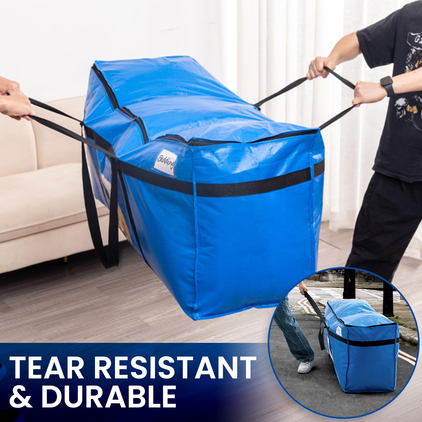 TAILI storage bag with visible window and label card slot