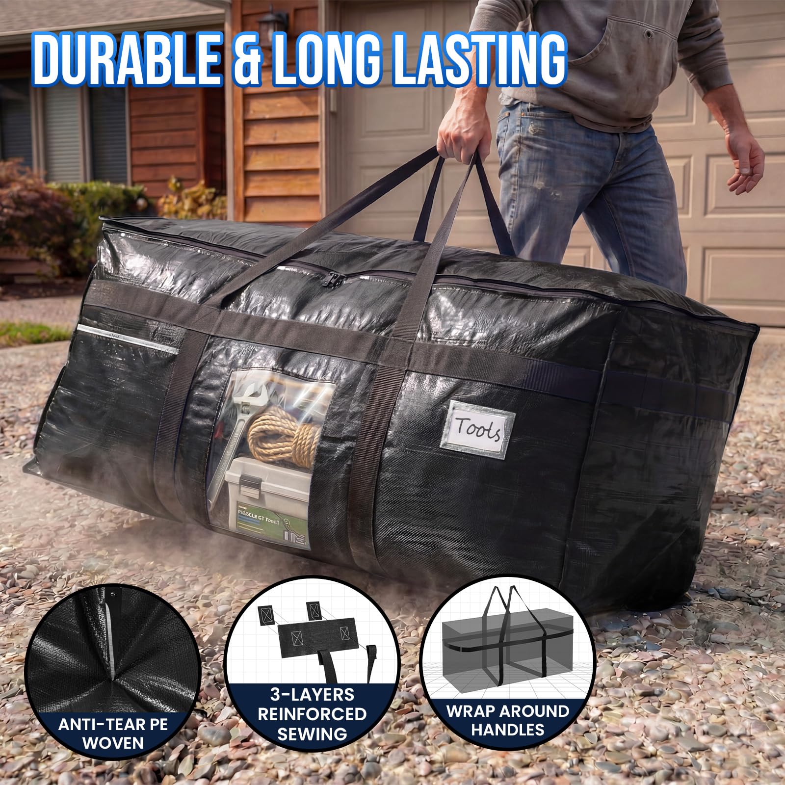 TAILI XXL Storage Bag in use during a move