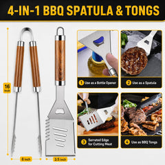 Taimasi grill set meat thermometer and injector