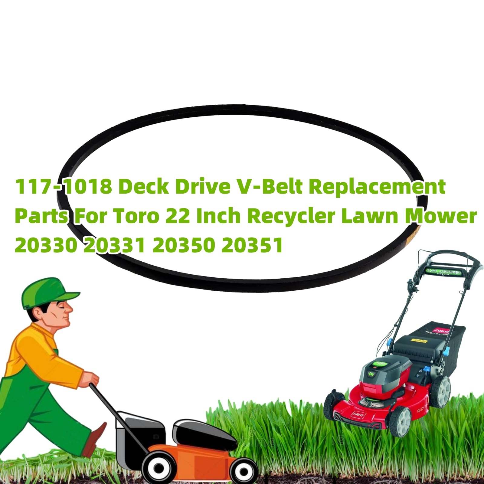 TALSWIF 117-1018 Drive V-Belt installation guide