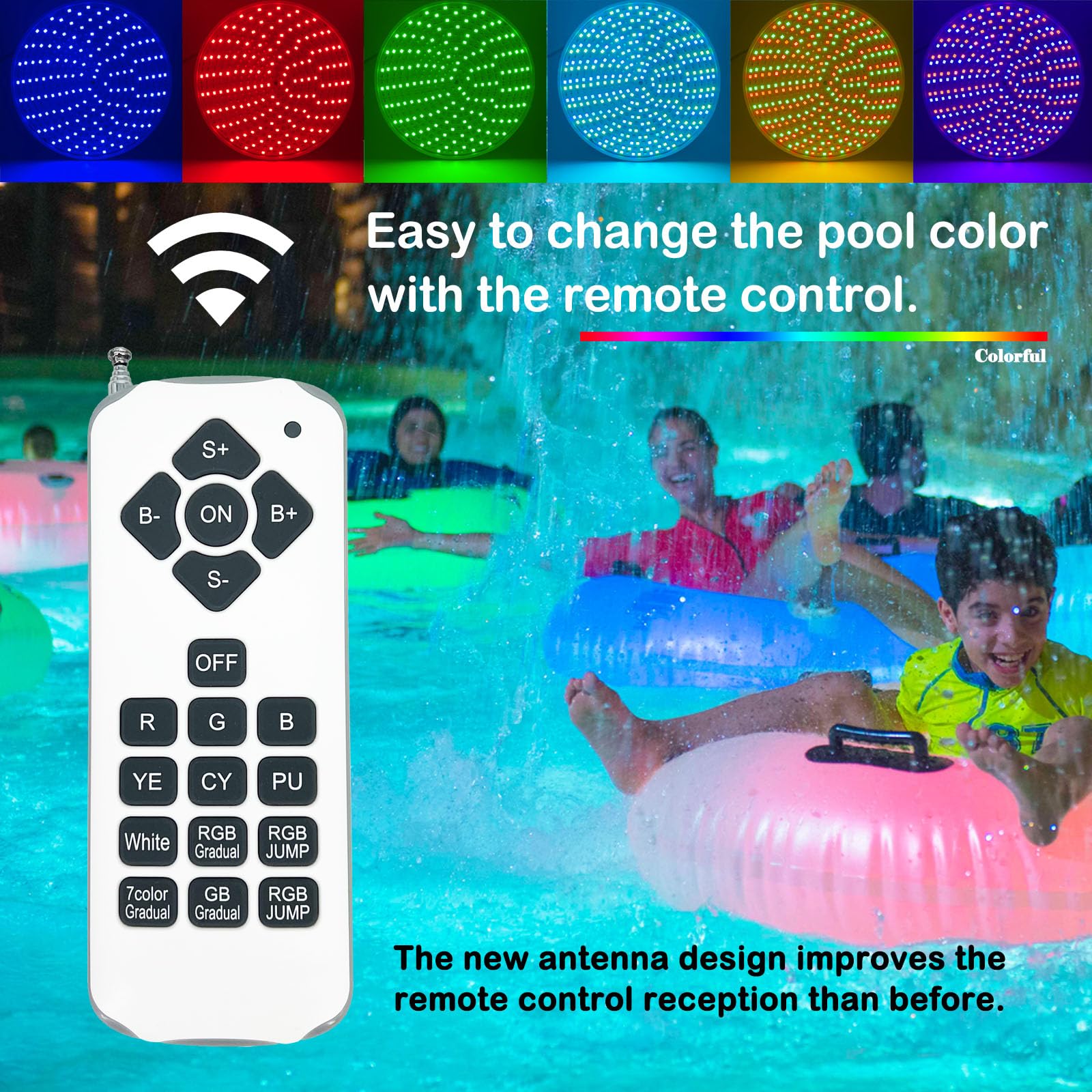 Tandanic Pool Light Bulb E26 socket base view
