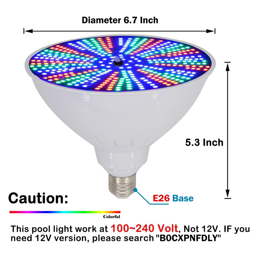 Tandanic Pool Light Bulb installation guide