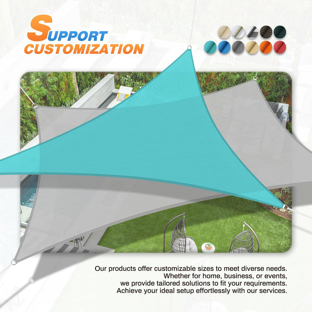 TANG sun shade sail showcasing curved edges