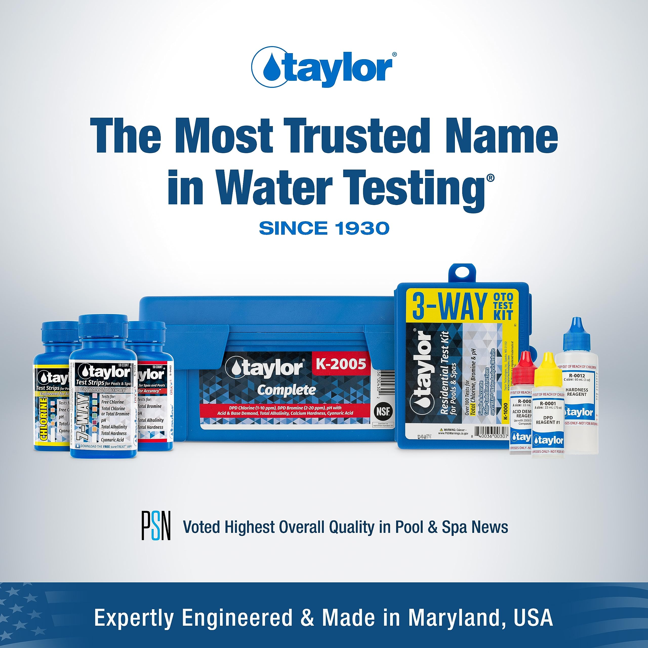 Taylor DPD Powder Reagent container with measuring scoop