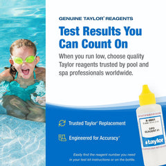 Taylor DPD Reagent #1 dropper bottle side view
