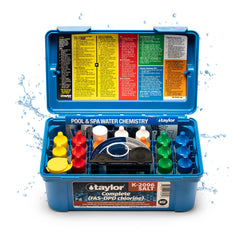 Taylor K-2006-SALT 9-in-1 Saltwater Pool Test Kit front view