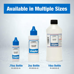 Taylor R-0010-A Calcium Buffer in use with water testing kit