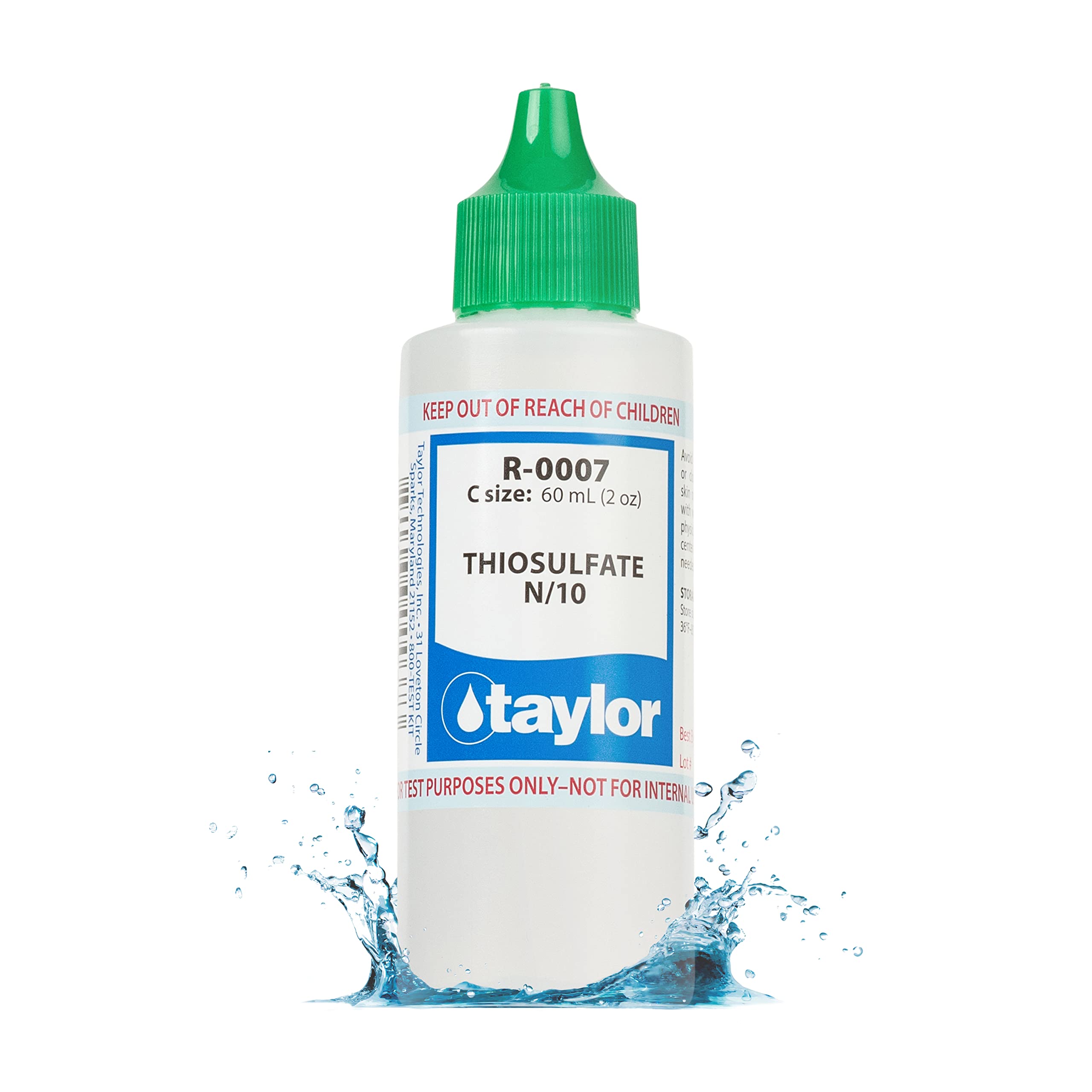 Taylor Thiosulfate No.7 N/10 2 OZ front view