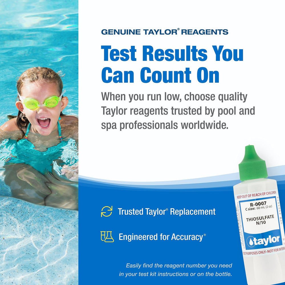 Taylor Thiosulfate No.7 N/10 2 OZ packaging