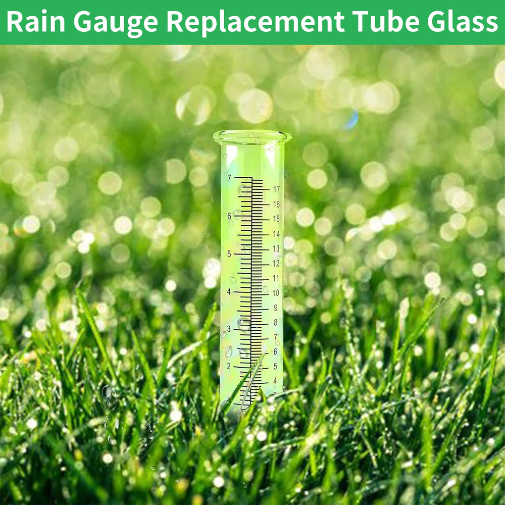 TBWHL rain gauge replacement tube beside a plant