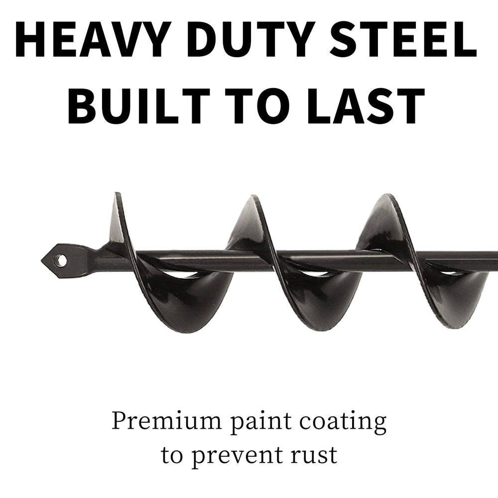 TCBWFY Auger Drill Bit hanging for storage