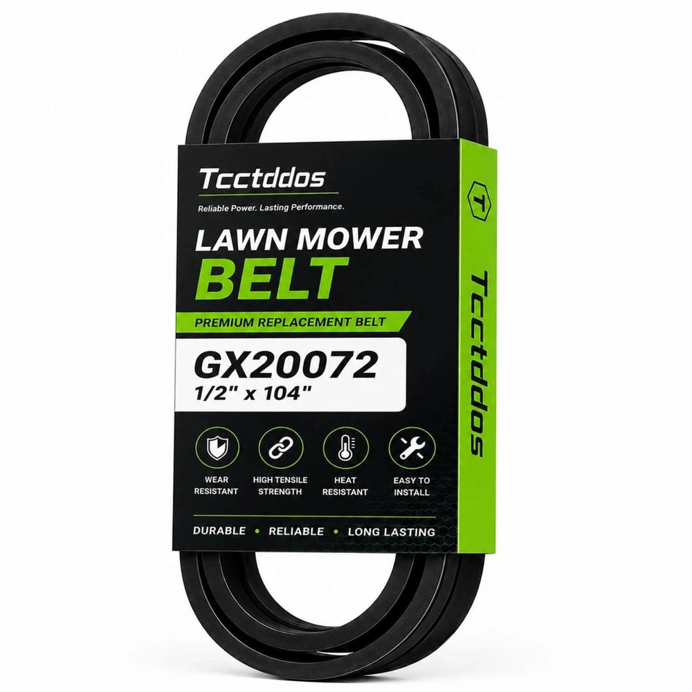 Tcctddos GX20072 mower deck belt front view