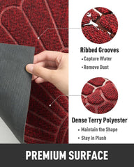 tchdio Door Mat in entryway setting
