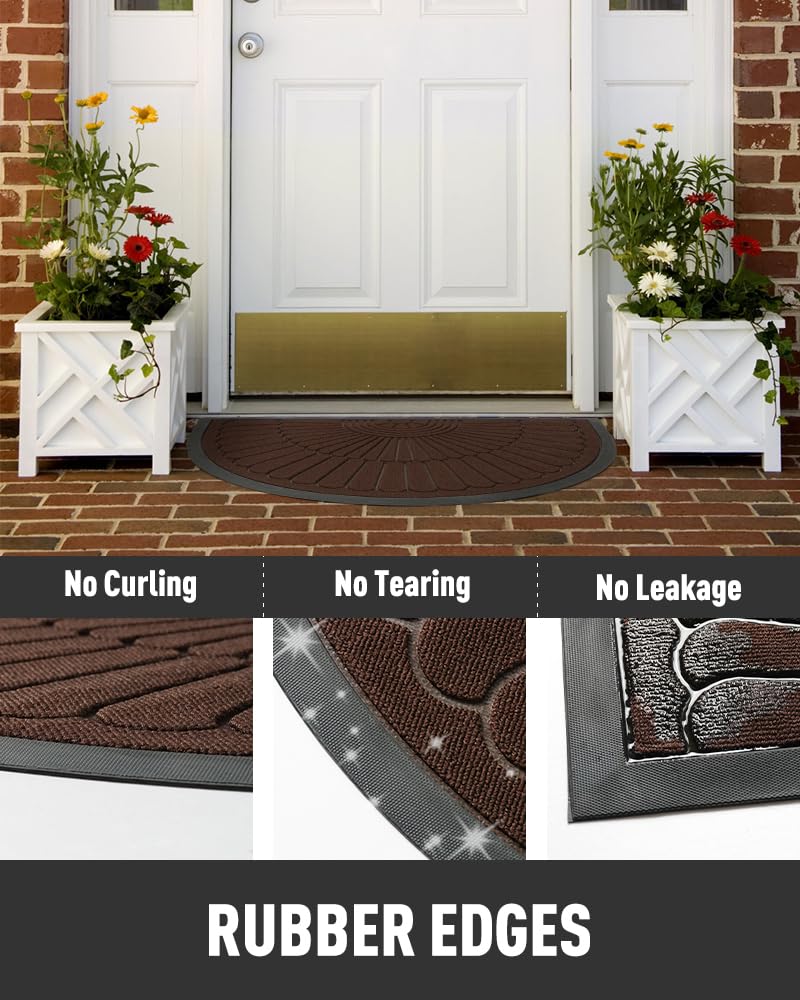 tchdio doormat low profile design for easy access