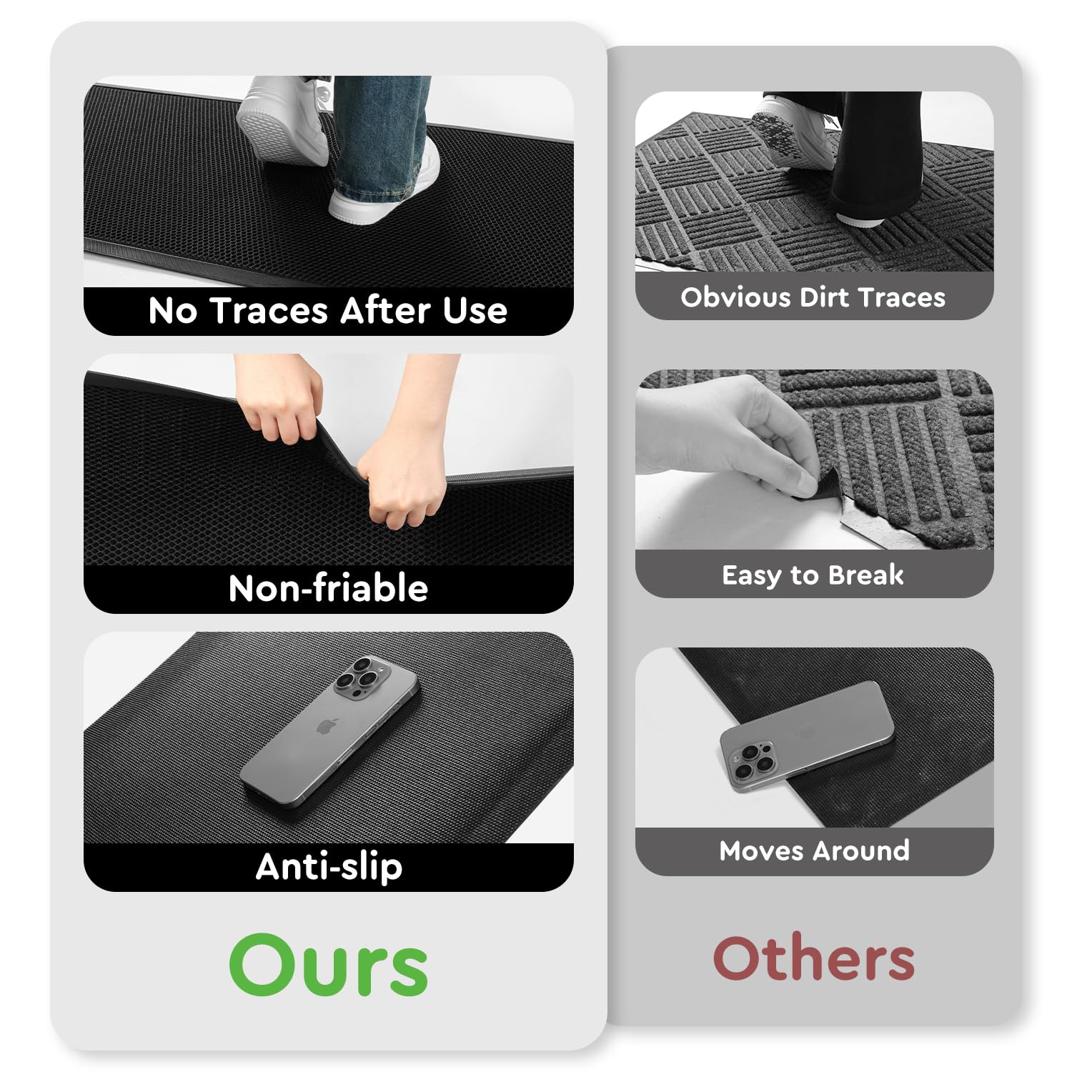 tchdio doormat packaged for delivery