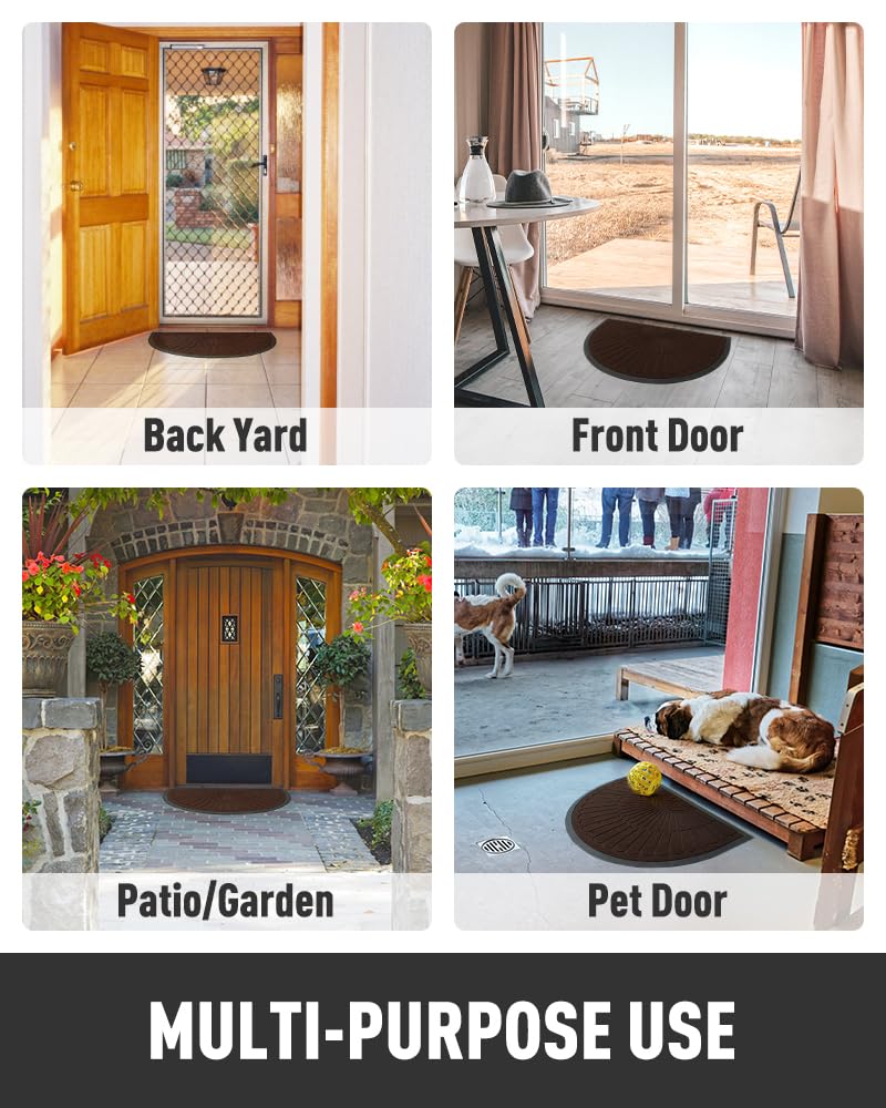 tchdio doormat showcasing size and shape