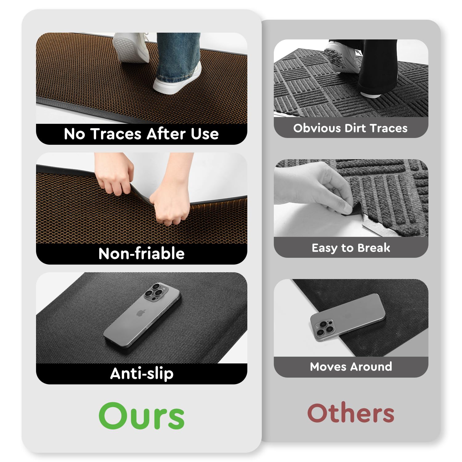 tchdio Doormat with packaging view