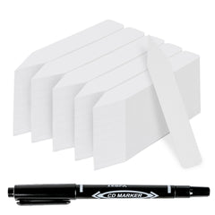TDHDIKE 4 inch plant labels pack of 500 with permanent marker
