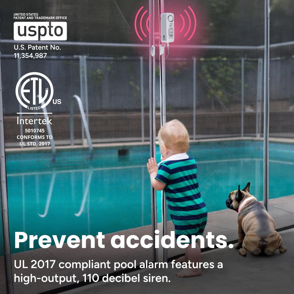 TECHKO S187D Safe Pool Alarm side view