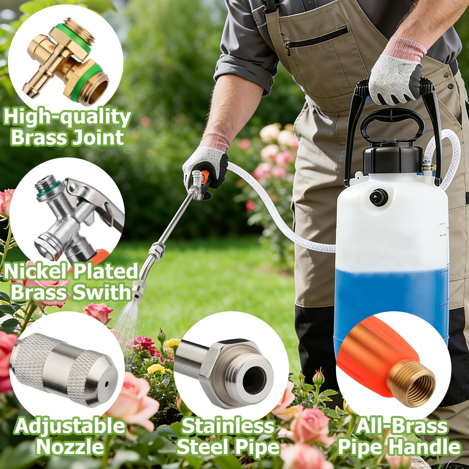 Tecreddy 29 Inch Metal Sprayer Wand packaging details