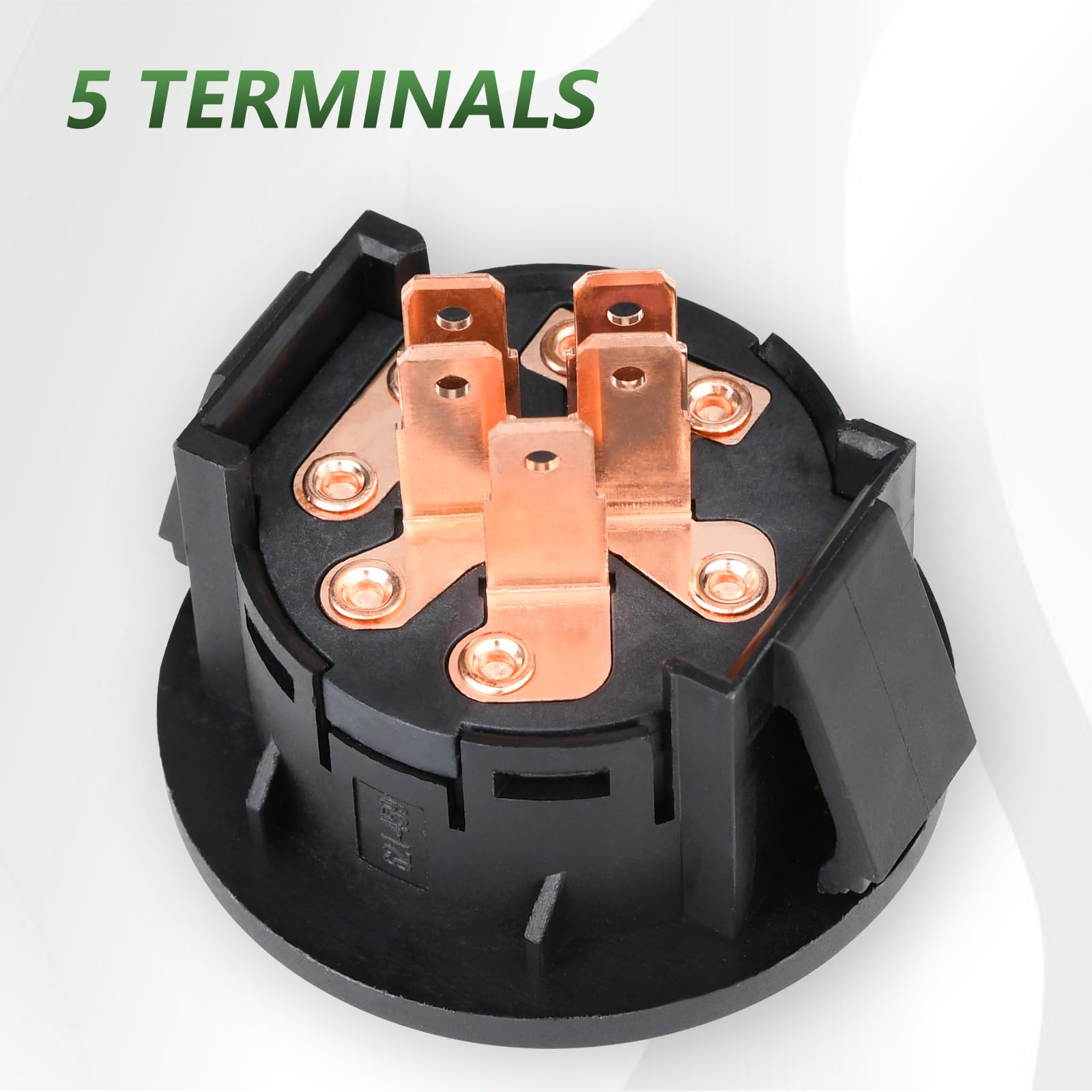 Tecreddy Ignition Switch with two keys and mountaineering ring