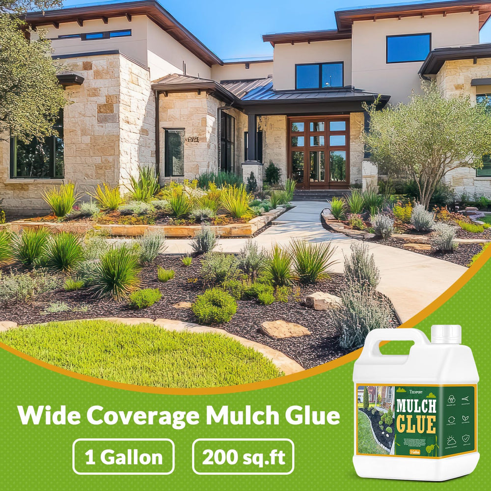Teexpert Mulch Glue demonstrating wind resistance