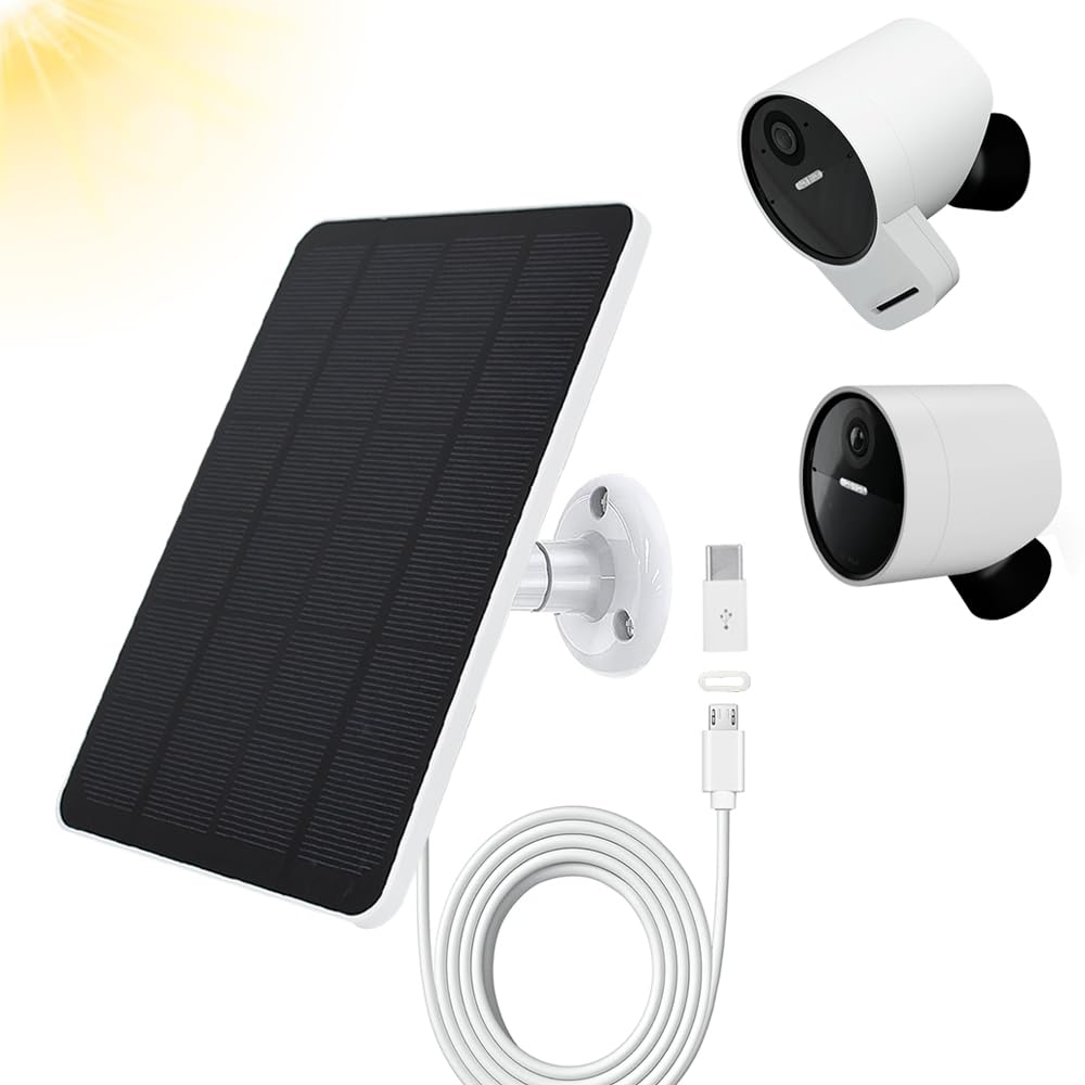TEKCAM Solar Panel front view in dark blue
