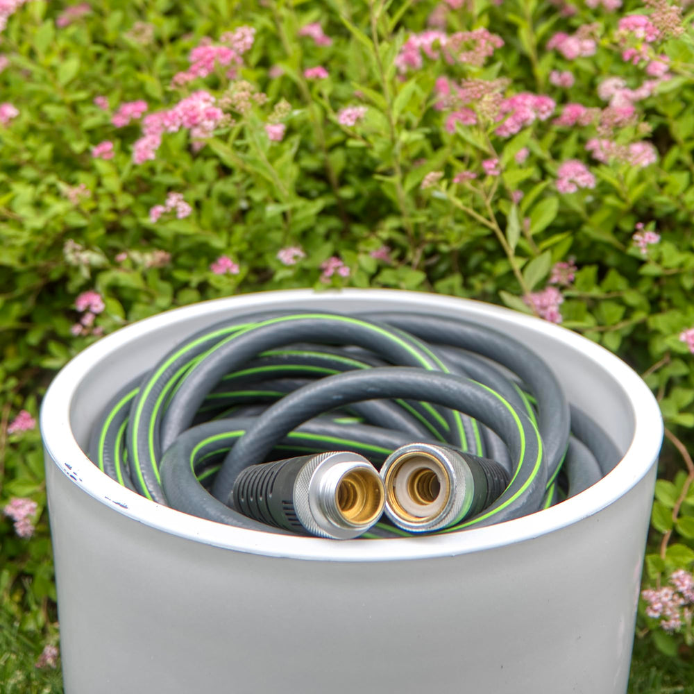 Teknor Apex Kink Control Flex Hose 50 ft compact size when empty
