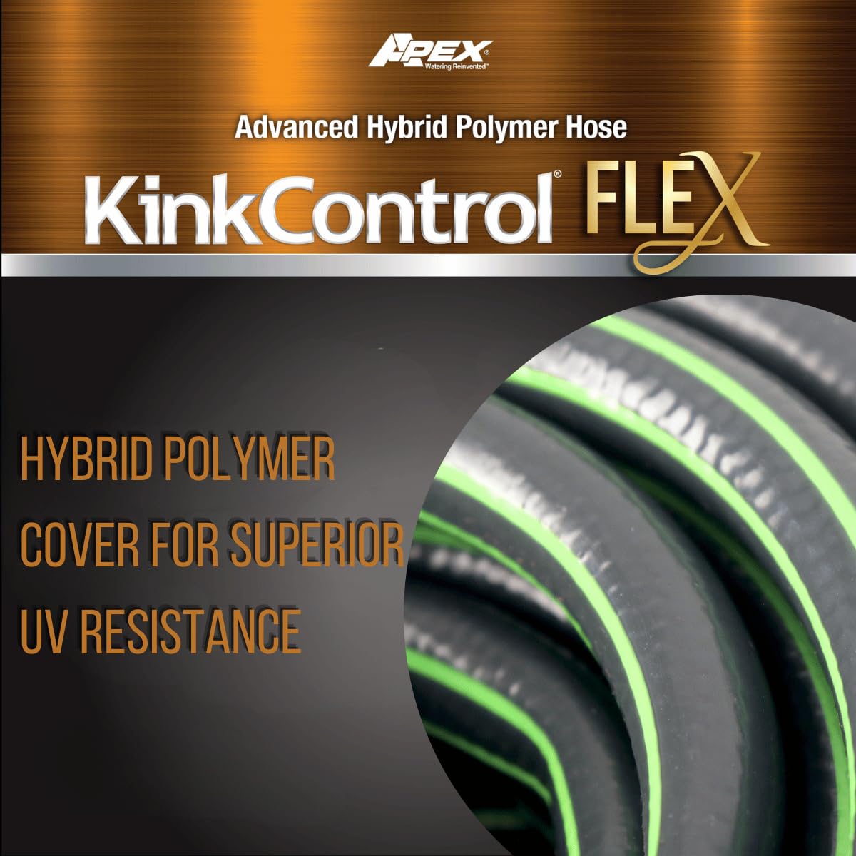 Teknor Apex Kink Control Flex Hose 50 ft lightweight and flexible design