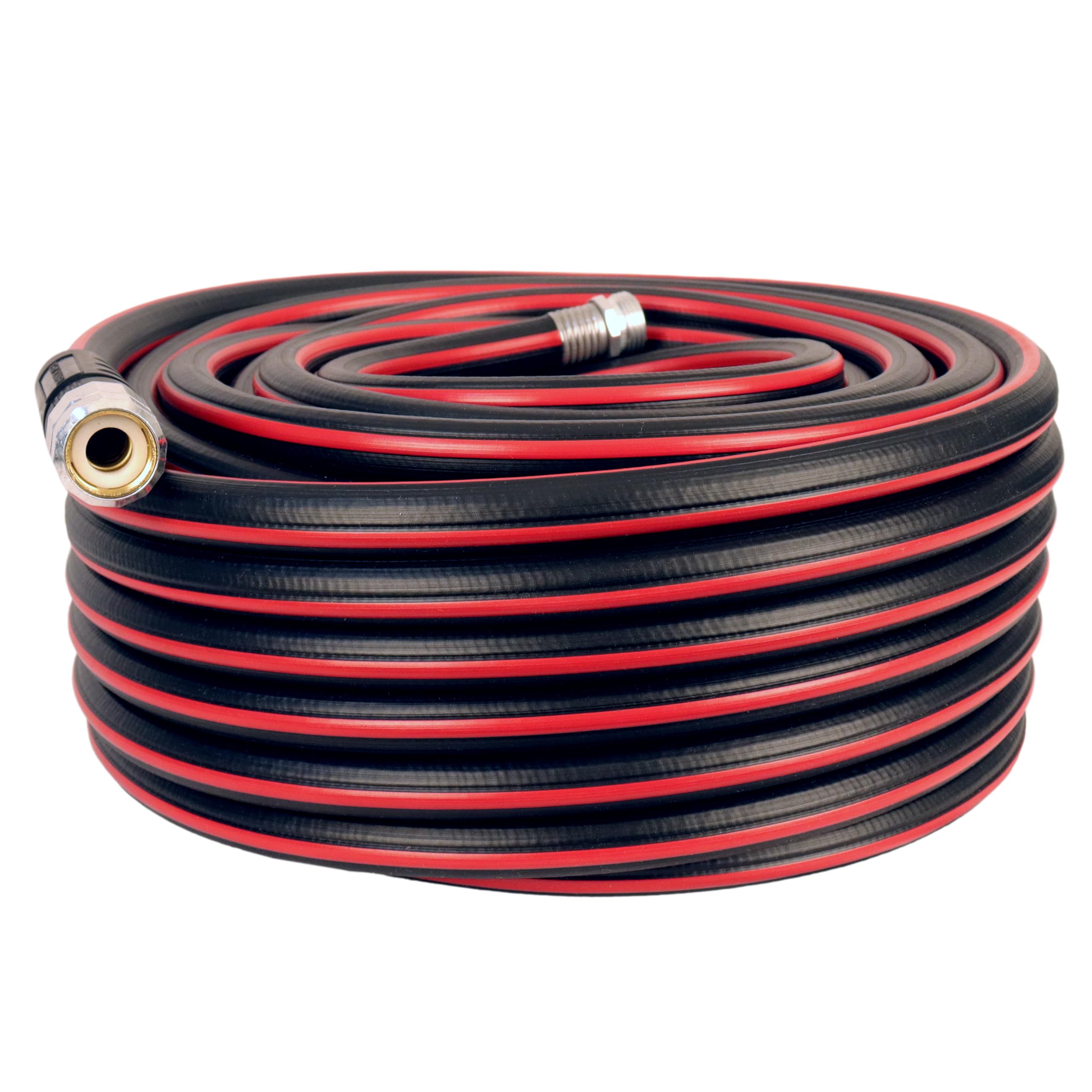 Teknor Apex Kink Control Pro Garden Hose 50 Ft ergonomic grip close-up