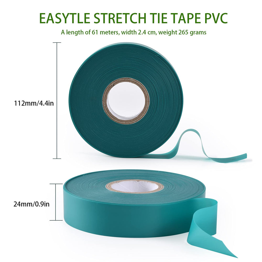TELENT OUTDOORS stretch tie tape applied to plants