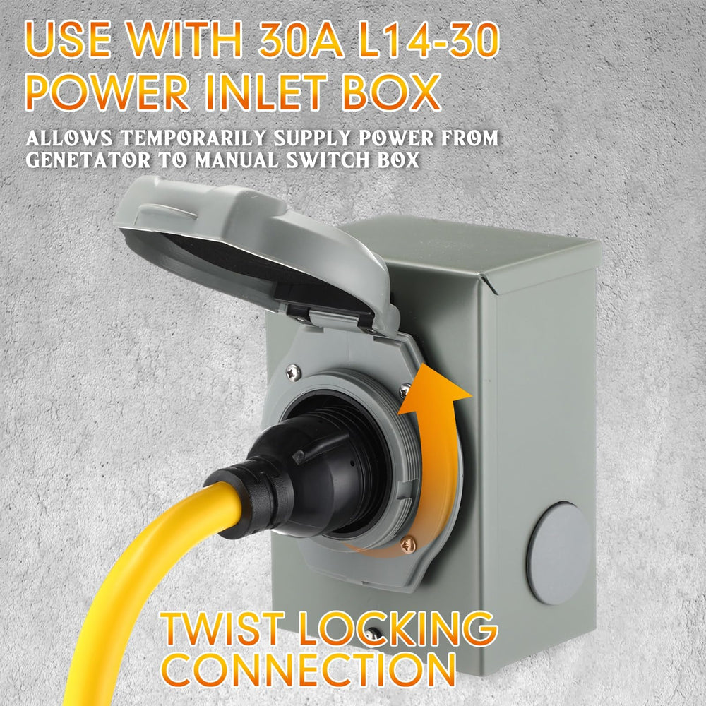 Tellegloww adapter cord showing its heavy-duty STW construction