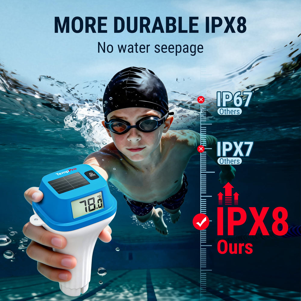 TempPro Pool Thermometer with rope included