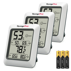 TempPro TempAir Digital Hygrometer front view